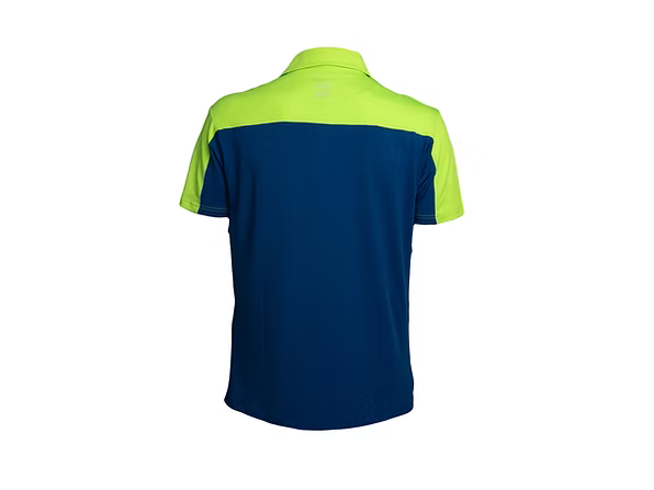 Men's Classic Performance Golf Polo Blue/Green
