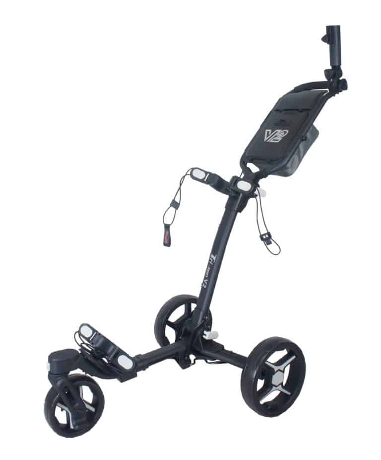 Axglo Tri-360 V2 Push Trolley (Black/Grey)