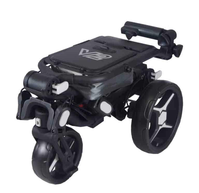 Axglo Tri-360 V2 Push Trolley (Black/Grey)